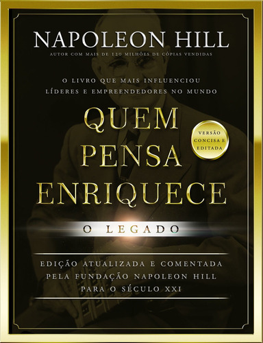 Livro Quem Pensa Enriquece: O Legado - Livro De Bolso