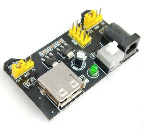 Imagen 5 de 10 de Módulos Fuentes De Alimentación De Placa De Pruebas Arduino