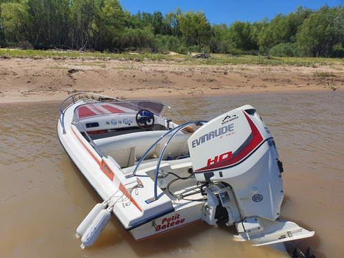 Imagen 4 de 9 de Lancha Monza Motor Evinrude 135 Ho V6 Etec 90 Horas De Uso