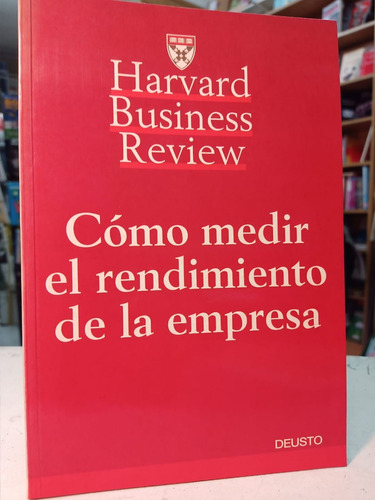 Como Medir El Rendimiento De Empresa Harvard Review -tt -990