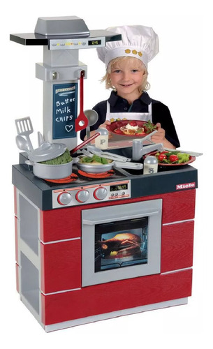 Cocinita Infantil Equipada Compacta Y Con Accesorios Klein