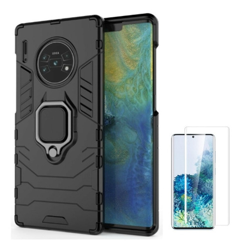 Case Carcasa Funda Armadura Para Huawei Mate 30 Pro + Vidrio