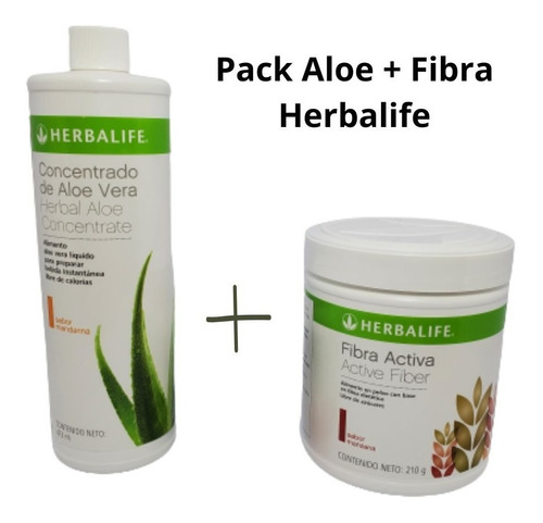 Pack Aloe + Fibra Herbalife + Envío