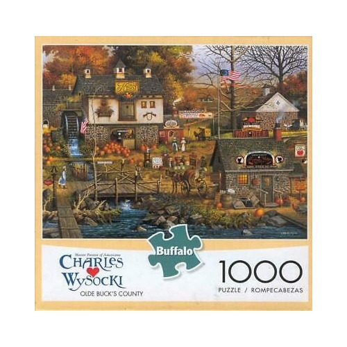 Buffalo Gm Wysocki Puzzle 1000 Piezas Pzl Old Bucks County