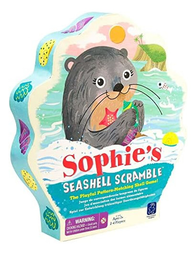 Educational Insights Sophies Seashell Scramble Game Para Niñ