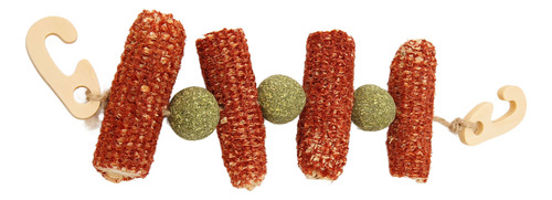 Pelota De Conejo Para Colgar, Masticar, 2 Ganchos, Rechinar