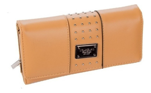 Billetera Fichero Cenoura Quaglia Color Marrón