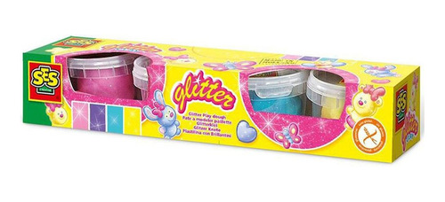 Set De Plastilinas Con Glitter