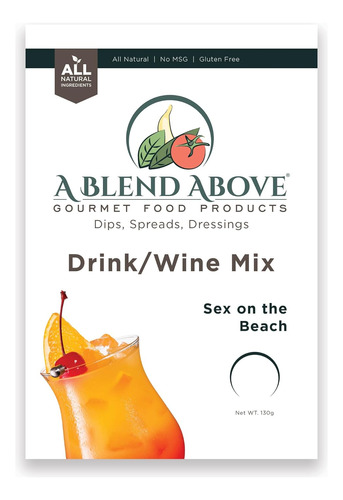 Sex On The Beach Drink/wine Mix, Paquete De 3, Hace 1 Jarra 