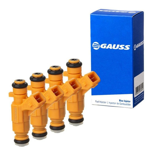 Kit 4 Bico Injetor Astra Sedan 2001 A 2004 1.8 Flex Gauss