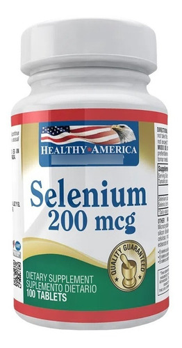 Selenium 200mcg 100 Capsulas - Unidad a $402