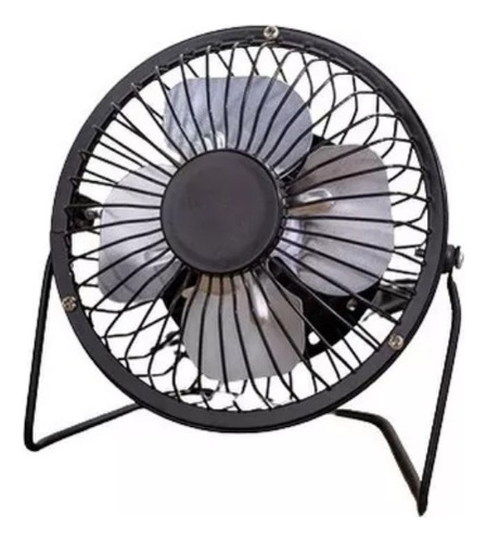 Ventilador De Escritorio 4 Pulgadas Metálico