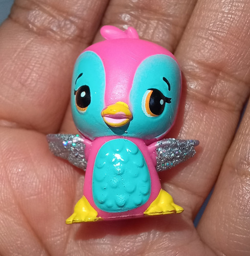 Figura Hatchimals Penguala Pingüino Rosa (Usado)