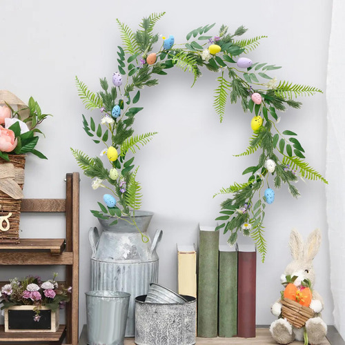 Guirnalda De Huevos De Pascua, Decoración Estilo B