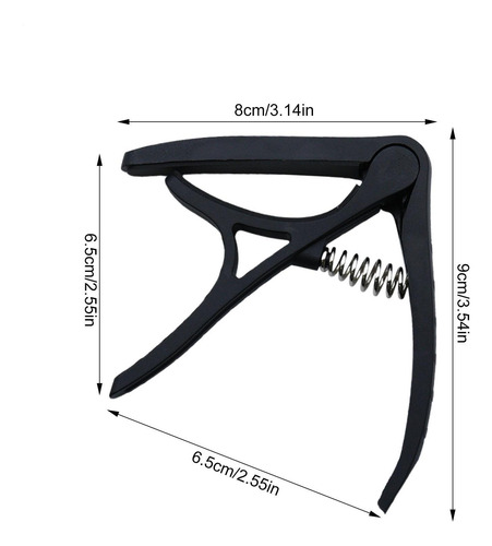 Cejilla Para Guitarra Acústica Cejilla Para Guitarra Con Púa