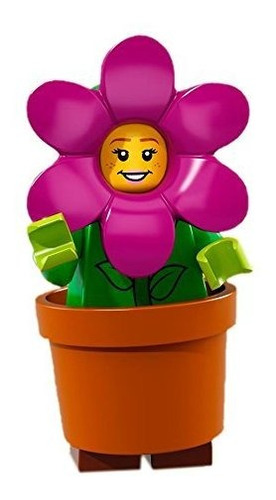 Lego Series 18 Collectible Party Minifigure Flower Pot Girl 