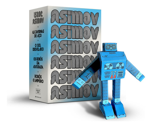 Box Série Dos Robôs (azul), De Isaac Asimov., Vol. Não. Editora Aleph, Capa Mole Em Português, 2022