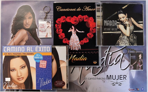 Cds Nadia Camino Al Exito+ Besame M- Pack3- 3cds C/regalos 