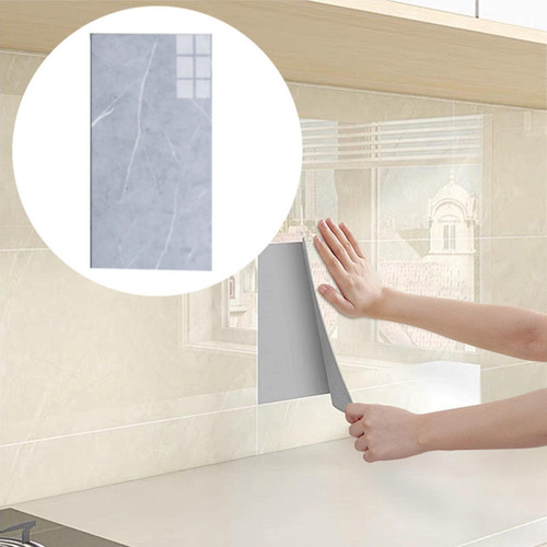 Para Azulejos De Cocina, Para Pared, Pvc De 24 X 12 Estilo B