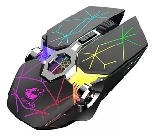 Mouse gamer inalámbrico recargable Free Wolf X13 star black