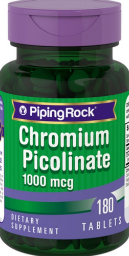 Picolinato De Cromo Ultra Chromium Picolinate 1000mcg 180 T.