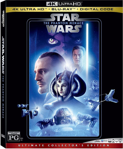Película Star Wars: The Phantom Menace [4k Uhd] Blu-ray