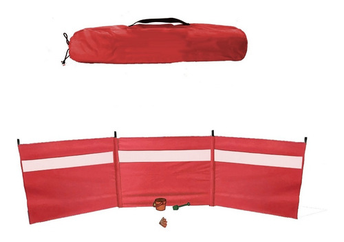 Lona Plegable Para Viento C/ventana Reforzado 4.50 Mts