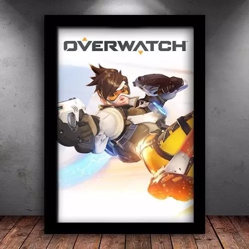 Poster, Quadro Overwatch - Tracer em