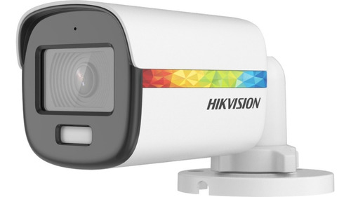 Camara Hdtvi Hikvision Colorvu 2mp 2.8mm Luz20m Metal C/mic