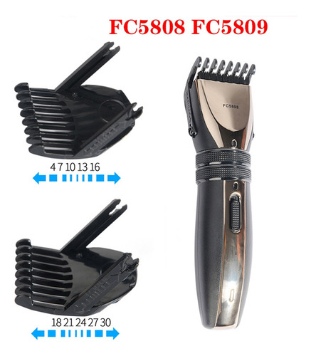 Cortador De Pelo Eléctrico De 18 A 30 Mm, 1 Peine Para F