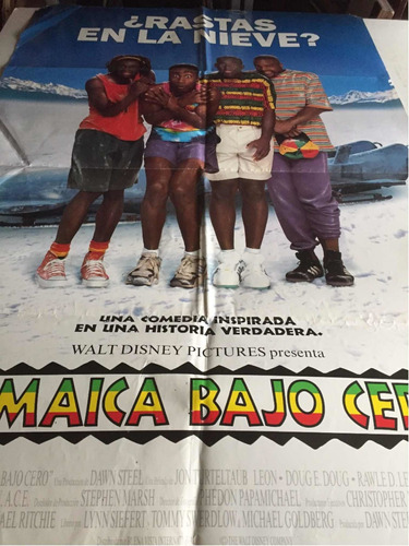 Poster Rastas En La Nieve -jamaica Bajo Cero  