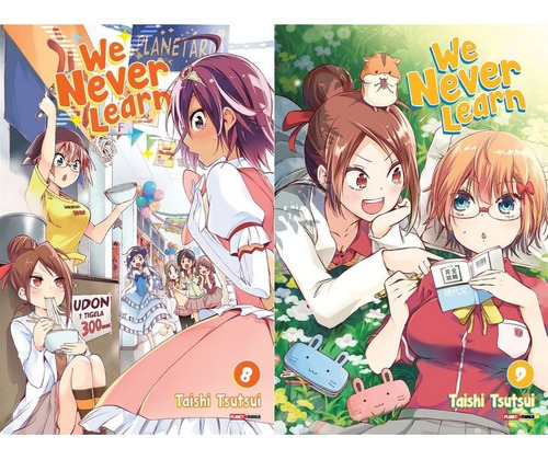 Kit We Never Learn Vol 8 E 9 Mangá Panini Lacrado