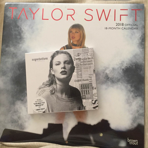 Taylor Swift Cd Reputation Y Calendario 2018