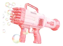 Comprar Burbujero Bazooka Gigante De Burbujas Burbujero Eléctrico Color Rosado
