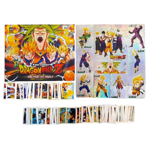 Album Dragon Ball Z Trilogia De Broly Set Coleccion Completa