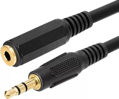 Cable Alargue Auriculares Miniplug Audio Auxiliar 1,5 Metros