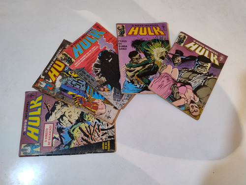 Lt11hul Lote 11 Revistas Incrivel Hulk Editora Abril