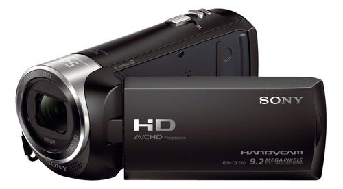 Videocámara Sony HDR-CX240 HD NTSC negra