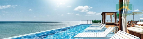 Imagem 2 de 15 de Apartamento Tipo Flat Residencial A Beira Mar - Venda - Praia De Cabo Branco - João Pessoa - Pb - Fl0045