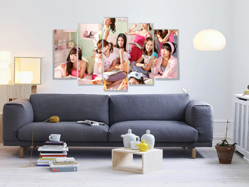 Snsd Gee Mosaic - Kit de imágenes decorativas para habitaciones y dormitorios de gran tamaño