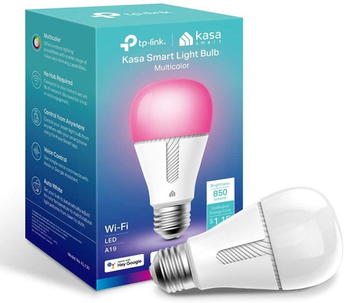 Bombillo Inteligente Kasa Smart A19 Multicolor 