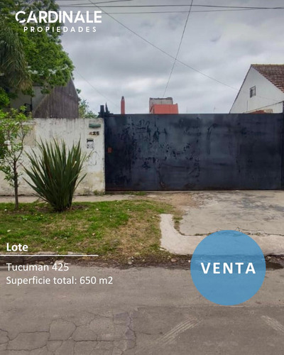 Lote A La Venta Ideal Para Inversión Calle Tucumán 425 General Pacheco, Partido De Tigre!