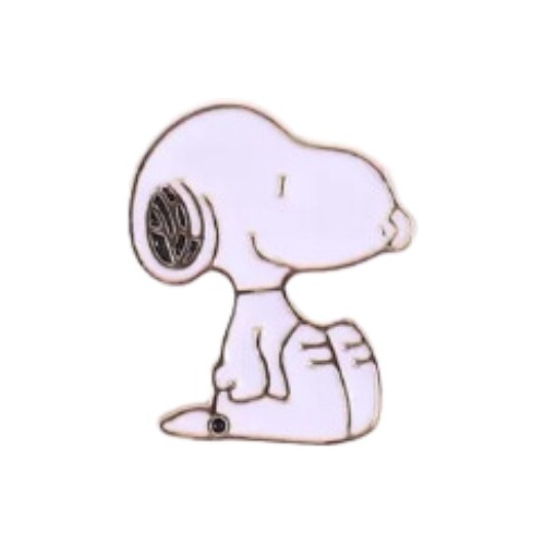 Snoopy - Pin Metálico Retro De Colección