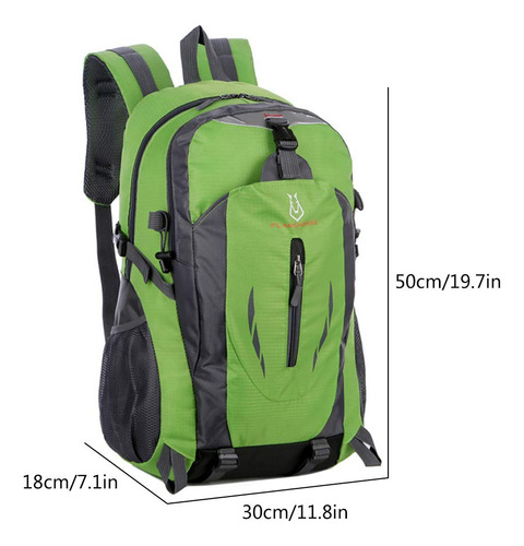 Mochila De Senderismo 40l Impermeable Transpirable Ligera