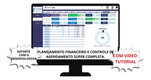 Sistema Completo Para Planejamento Financeiro E Agendamento