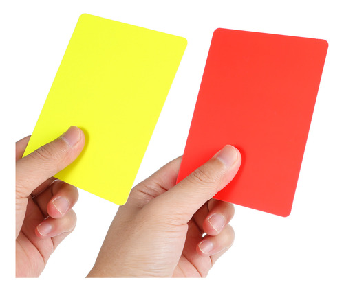Juego De Tarjetas De Árbitro Deportivo, 10 Unidades, Color R