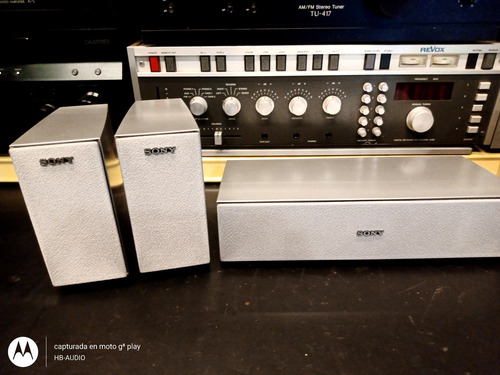 Bafles Satelitales Para Home Theatre Sony Ss-v325 Hbaudio Gris (Usado)
