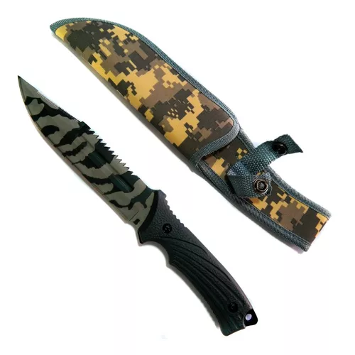 Cuchillo Navaja Campismo Supervivencia Tactico Militar 9403