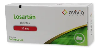 Losartán 30 Tabletas 50mg