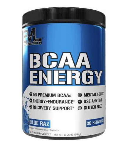 Bcaa Energy Evl + Caffeine + Recovery 30 Servicios